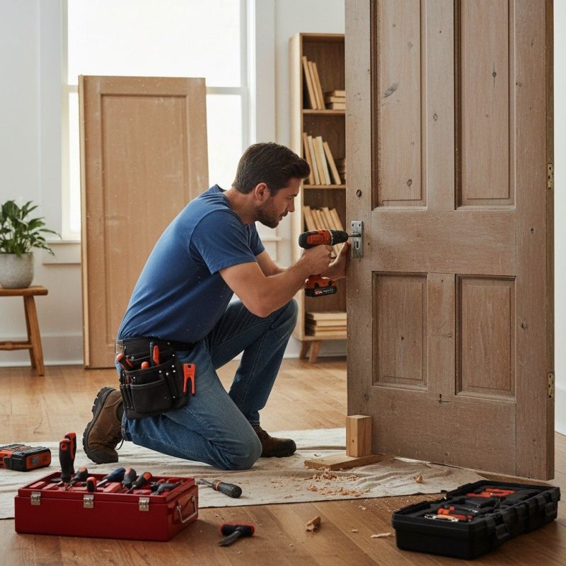 Rotting Door Repair in Conroe, TX